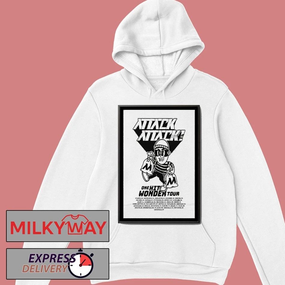 2025 Attack Attack! Tour One Hit Wonder Poster shirt