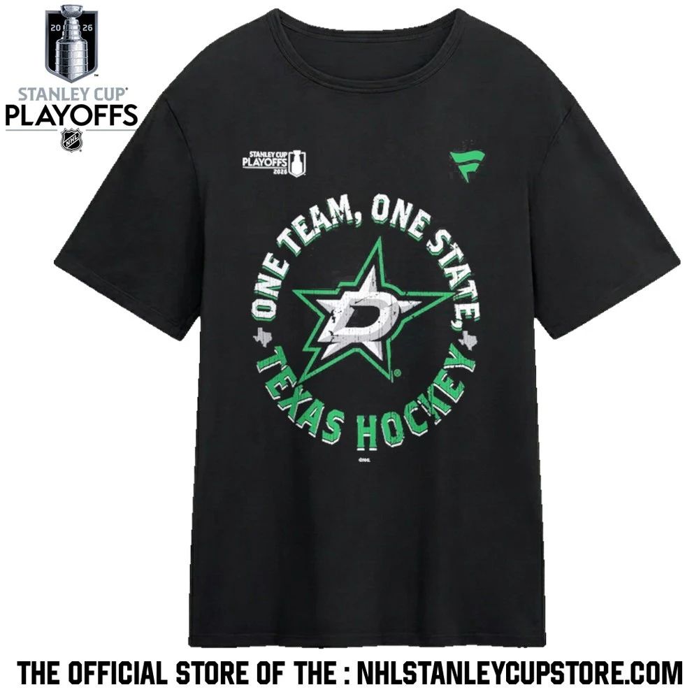 Dallas Stars Black 2026 Stanley Cup Playoffs Slogan Shirt