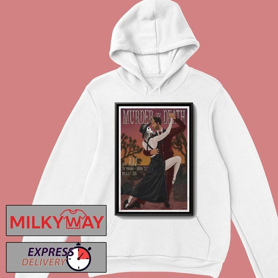 Murder By Death 2025 Tour Poster shirt