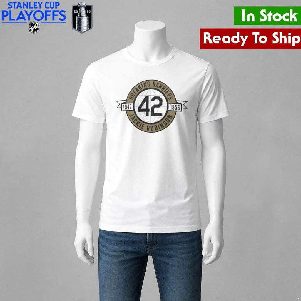 Celebrates Breaking Barriers No 42 Jackie Robinson 1947 1956 Shirt
