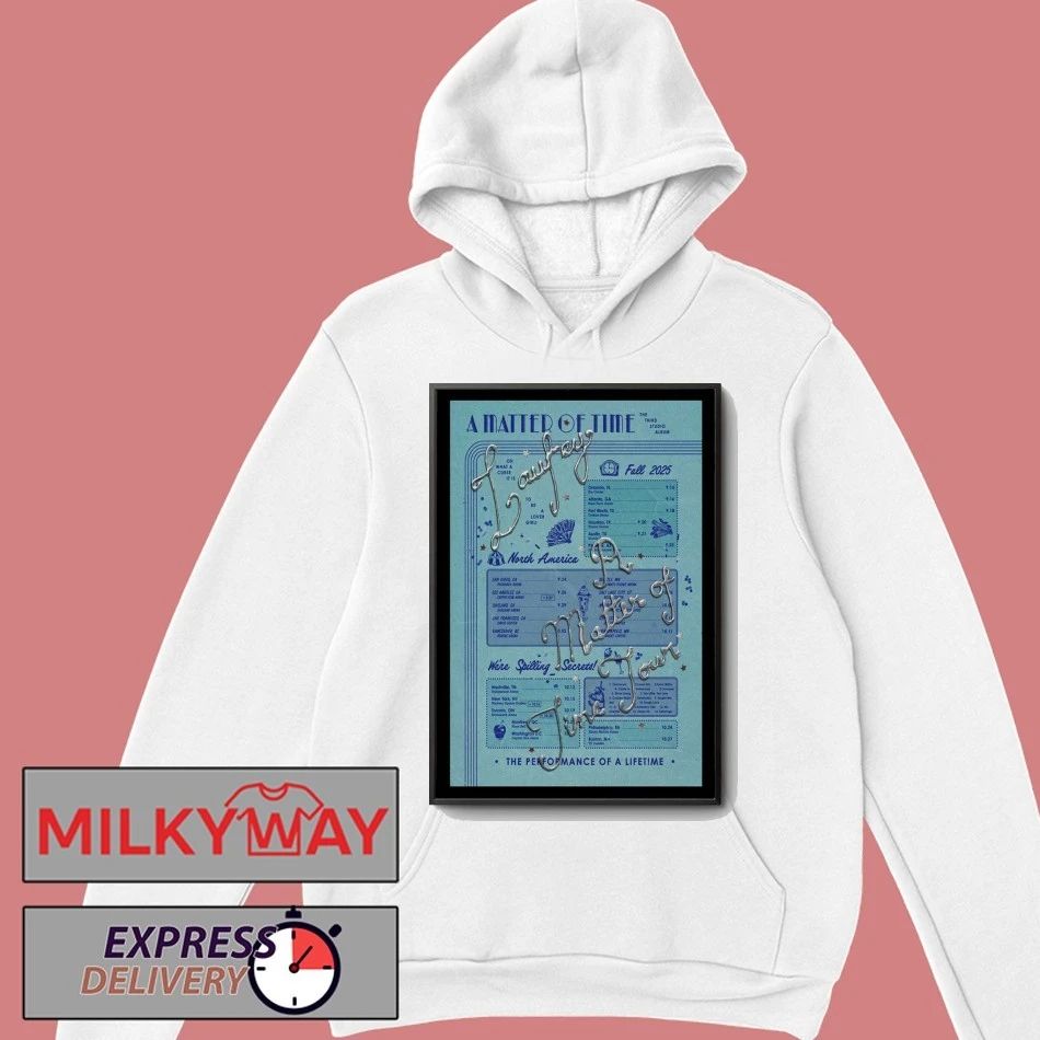 2025 Laufey Fall Tour Poster shirt