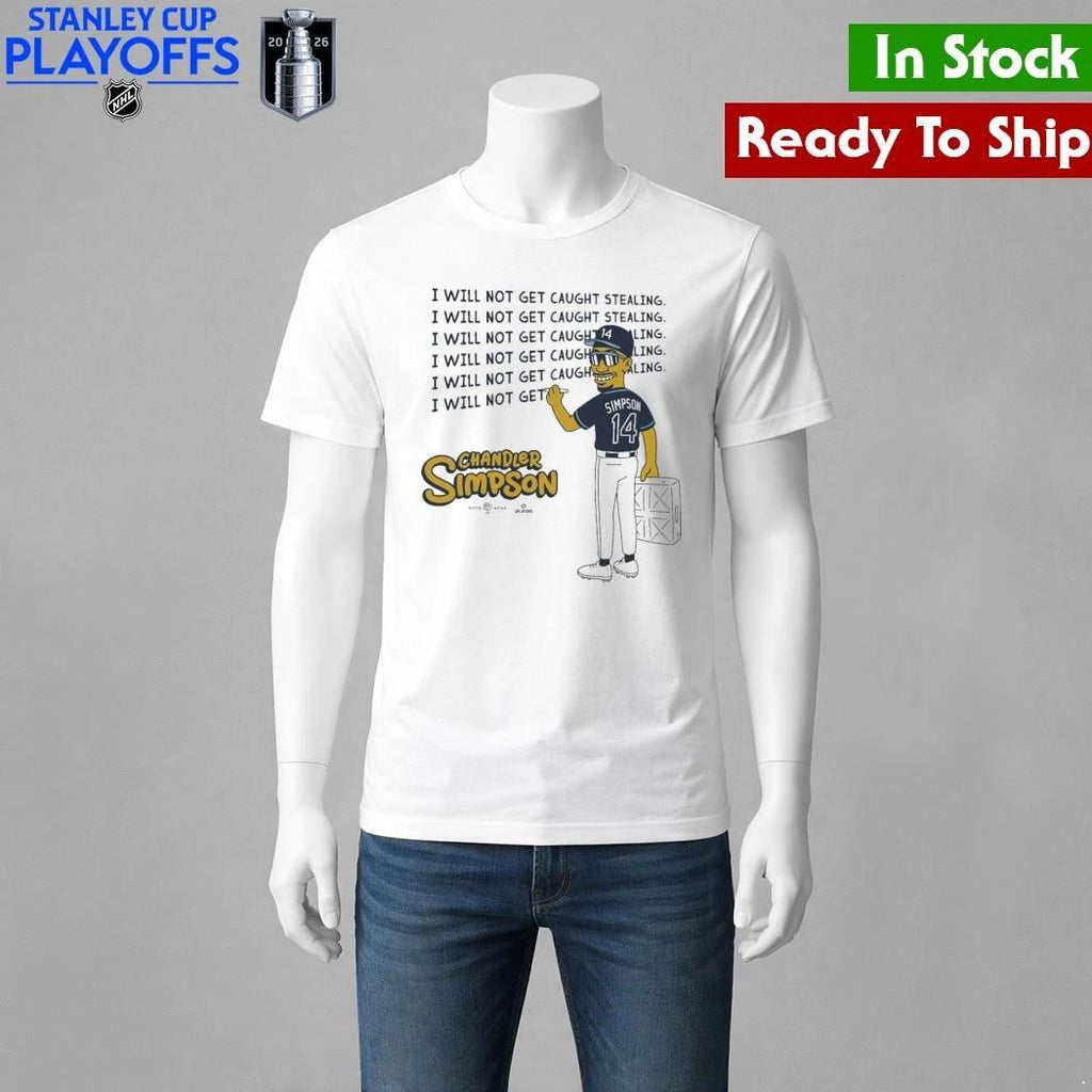 Chandler Simpson I Will Not Get Caught Stealing Shirt