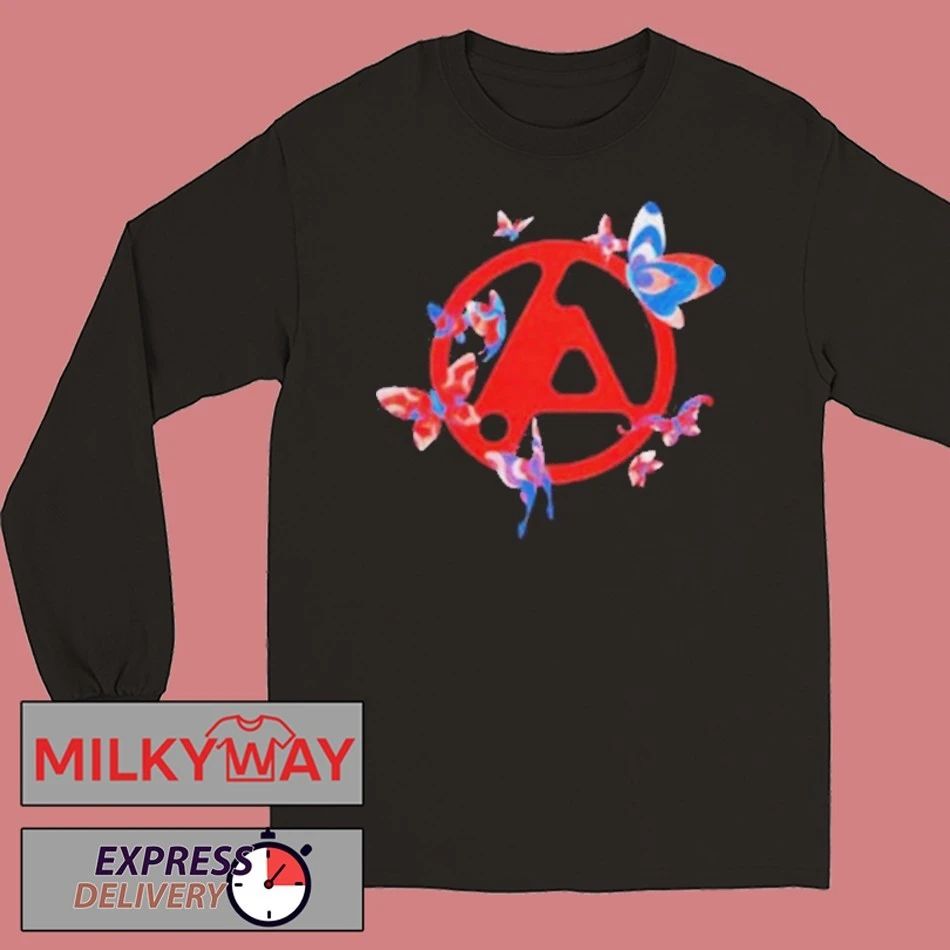 Linkin Park x Peace And After A Thousand Suns Butterflies Colors Logo shirt