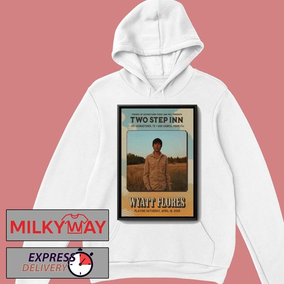 Wyatt Flores Georgetown Concert Poster 2026 shirt