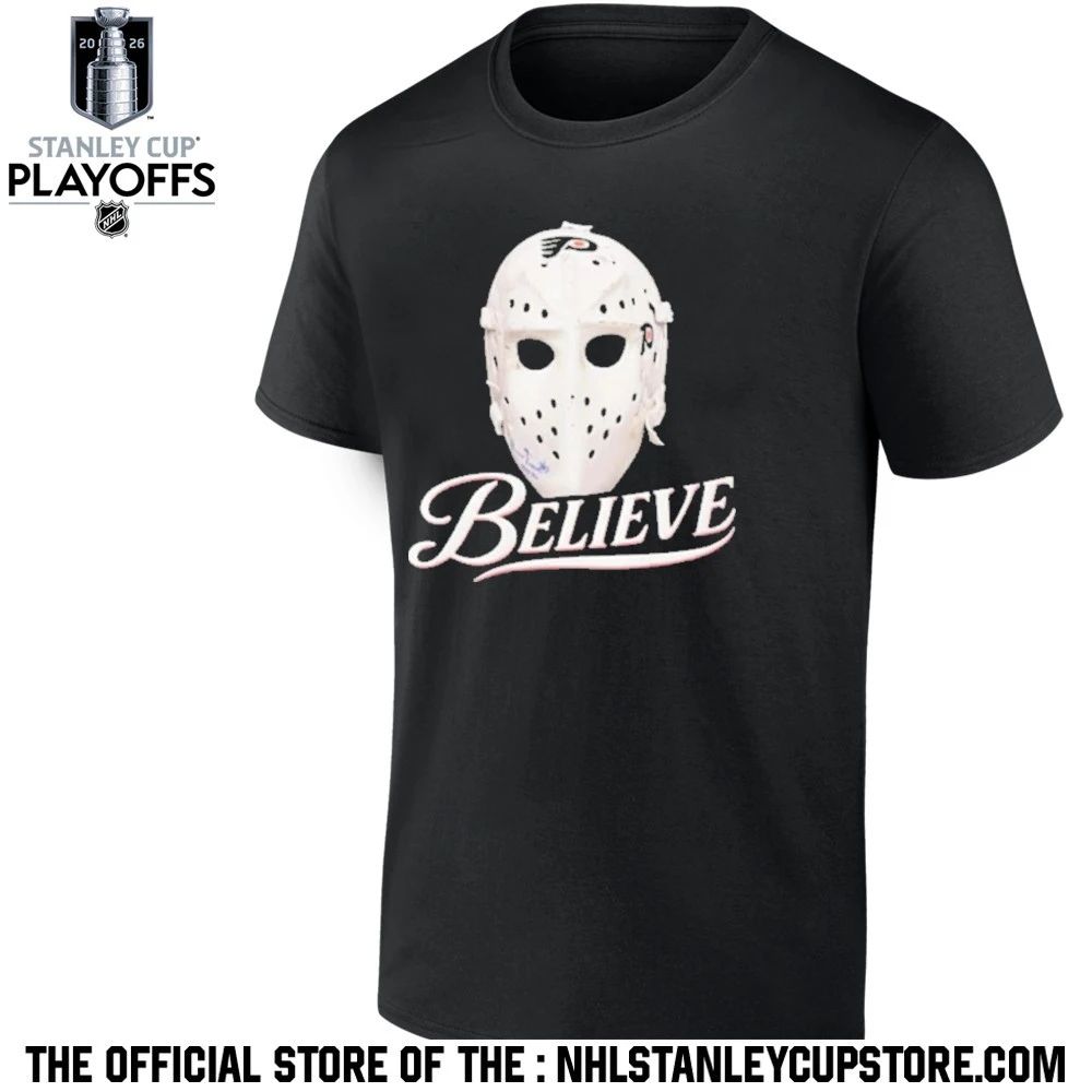 Philadelphia Flyers Believe Mask Shirt