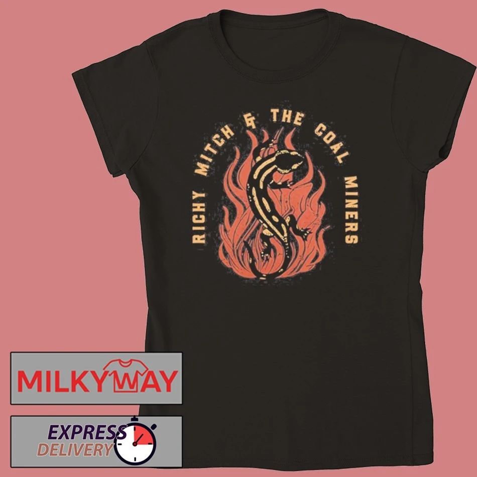 Richy Mitch & The Coal Miners Salamander T-Shirt