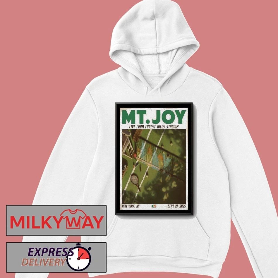 Mt. Joy Sept 19, 2025 Forest Hills Stadium, New York, NY Poster shirt