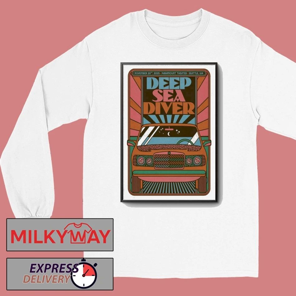 Deep Sea Diver Tour Seattle, WA 28 Nov 2025 Poster shirt