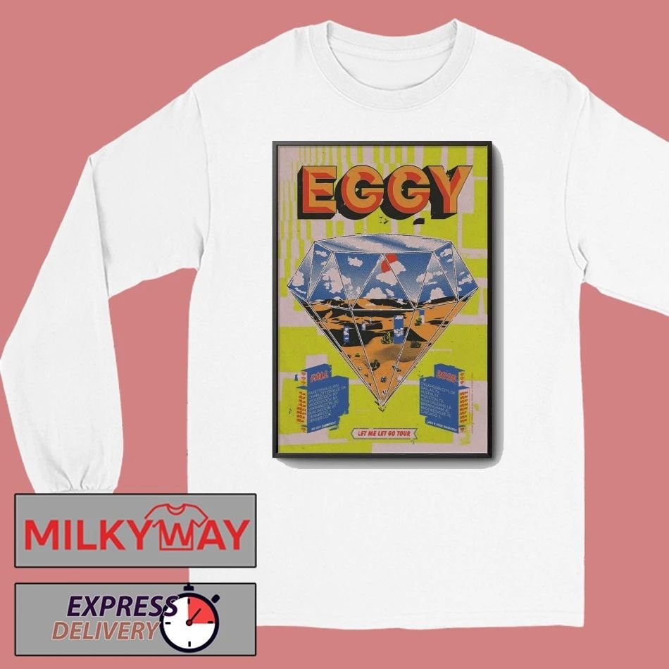 Eggy Let Me Let Go Tour 2025 Poster shirt
