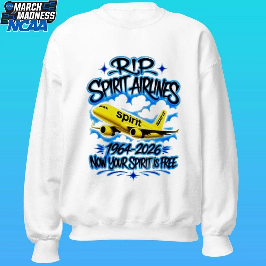 Rip Spirit Airlines 1964 2026 Now Your Spirit Is Here Shirt