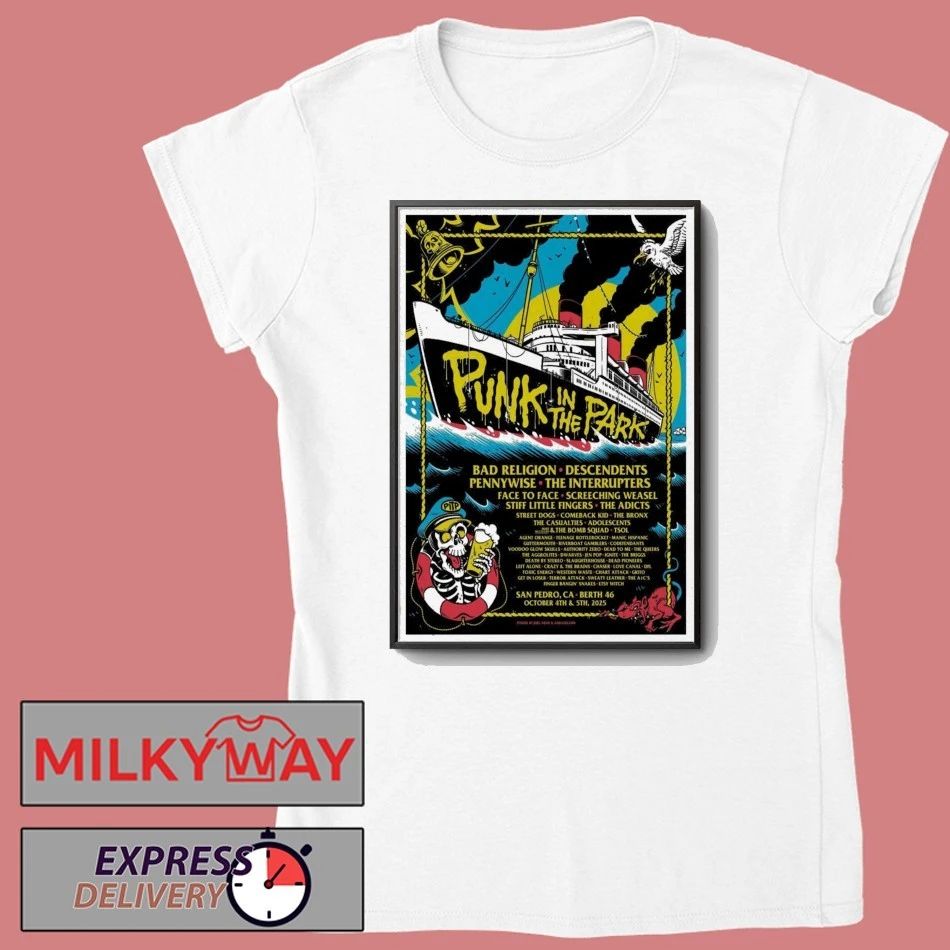 Punk In The Park California 2025 Poster shirt