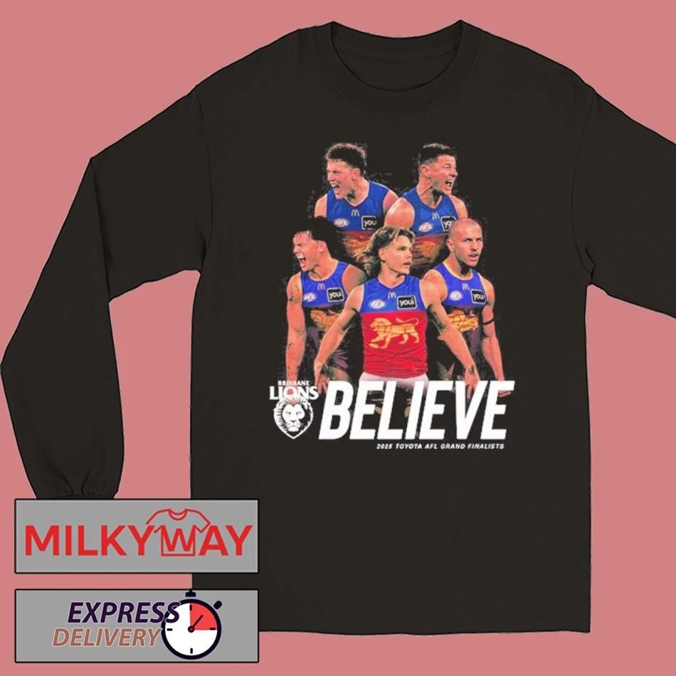 Brisbane Lions Afl Grand Finalist 2025 Shirt