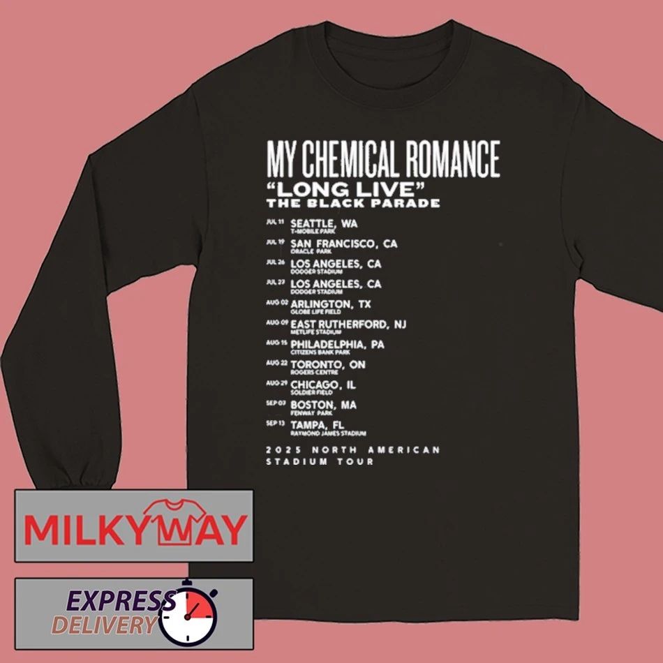 Mcr The Dictator Tour 2025 Shirt