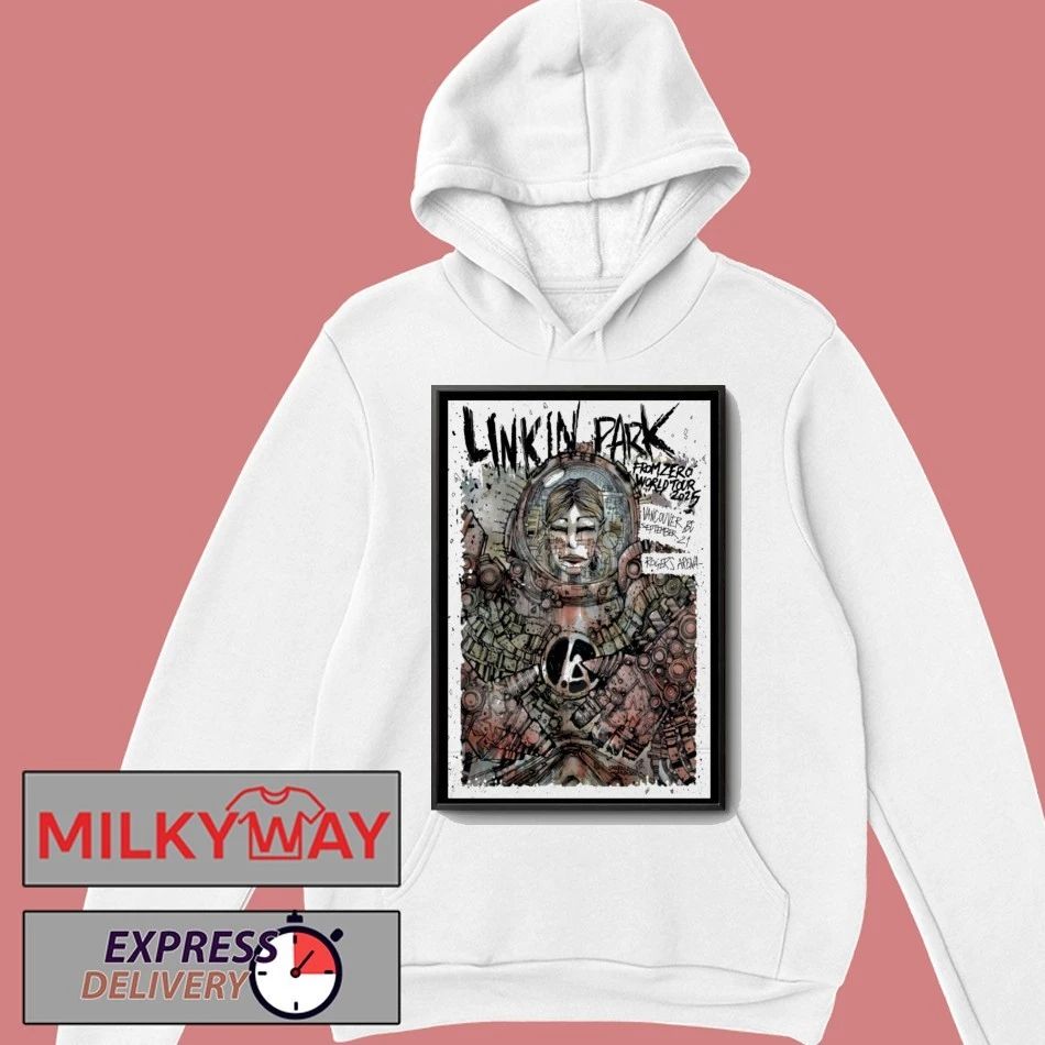 Linkin Park Vancouver Sept 21 2025 Poster shirt