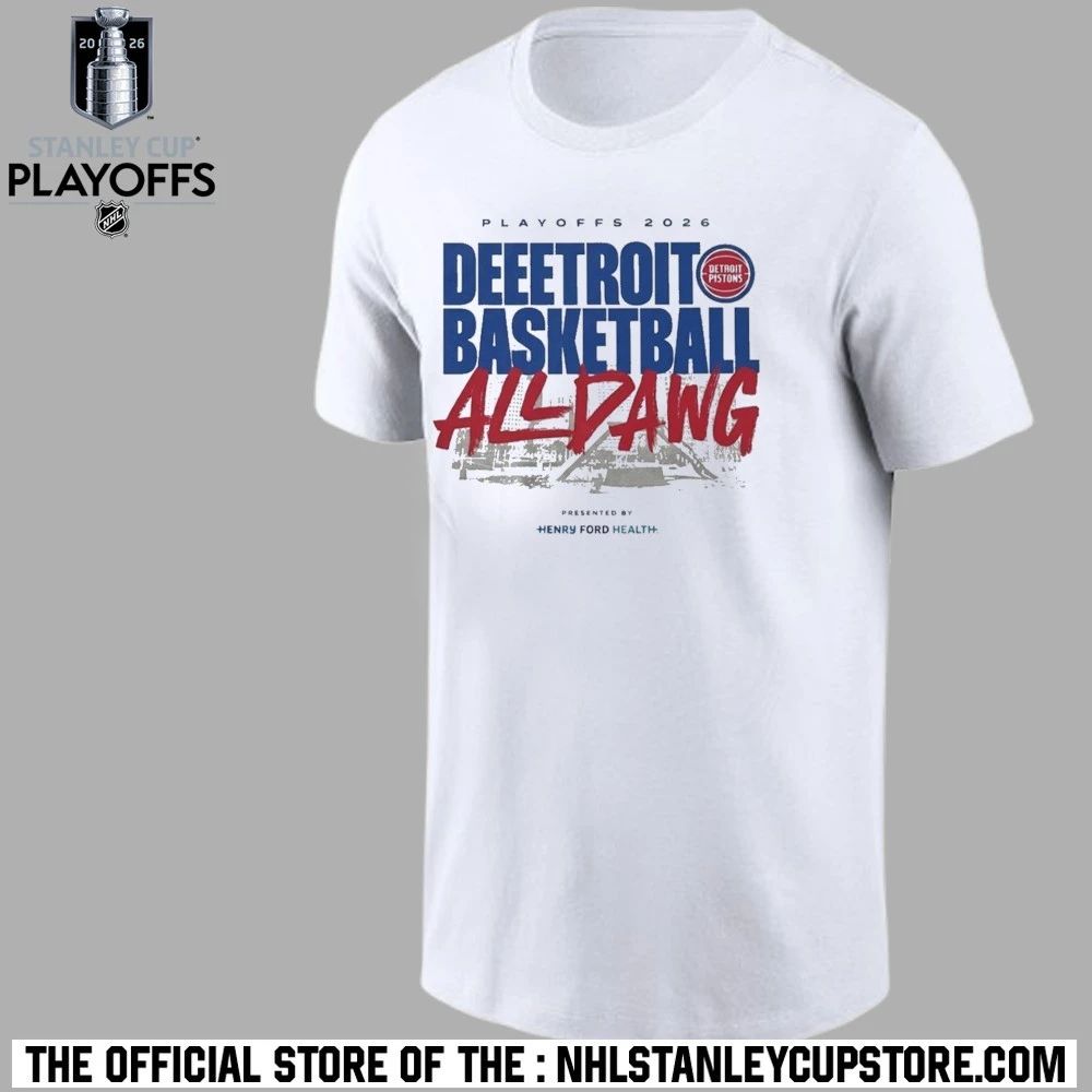 Playoffs 2026 Deeetroit Basketball All Dawg Shirt