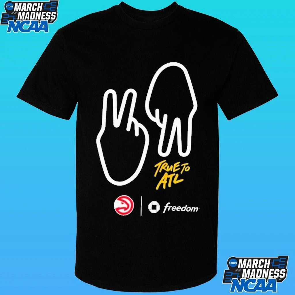 True To Atlanta Hand Gesture For All Fans At Game 6 Shirt
