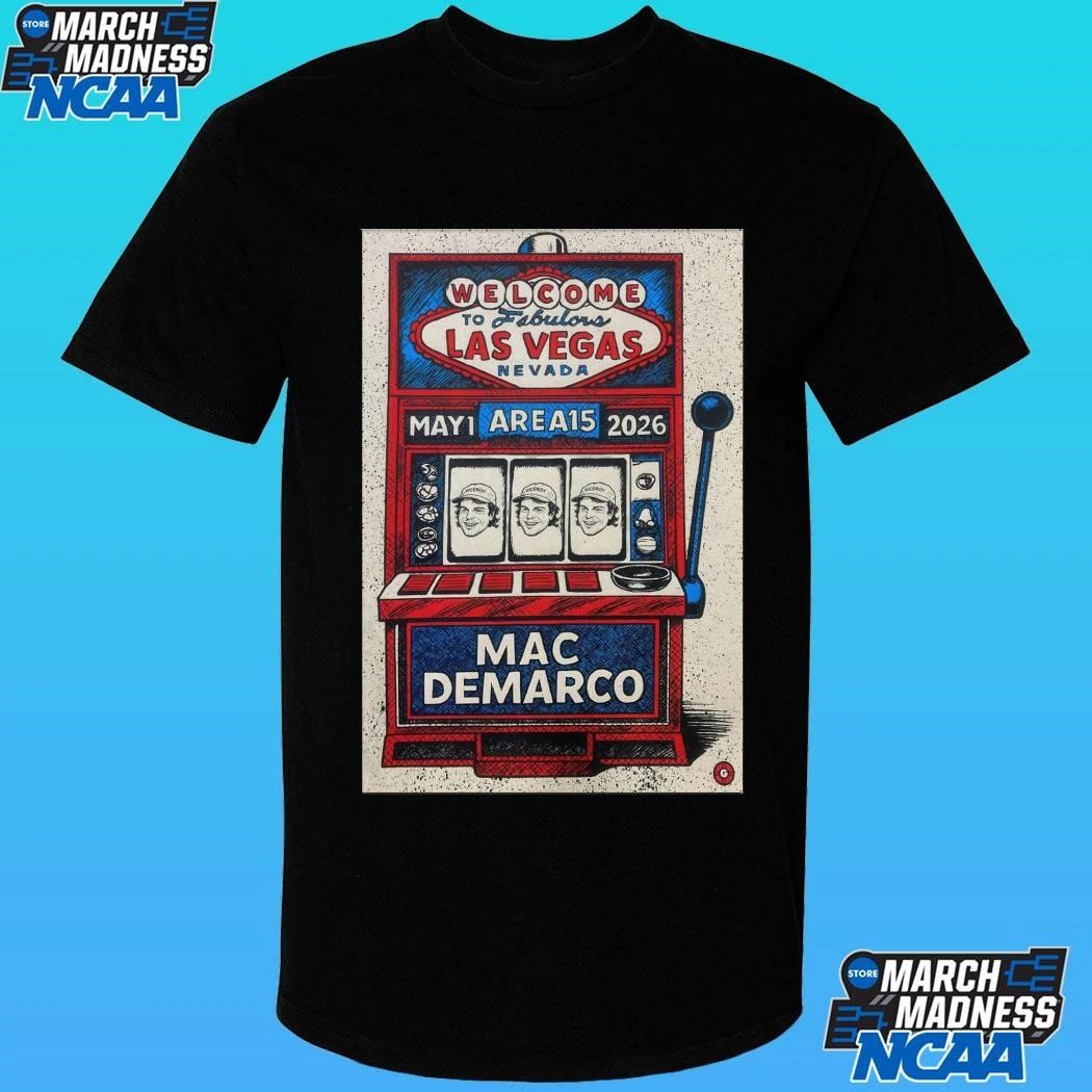 Mac Demarco Show At Area15 Las Vegas Nv 05.01.2026 Poster Shirt