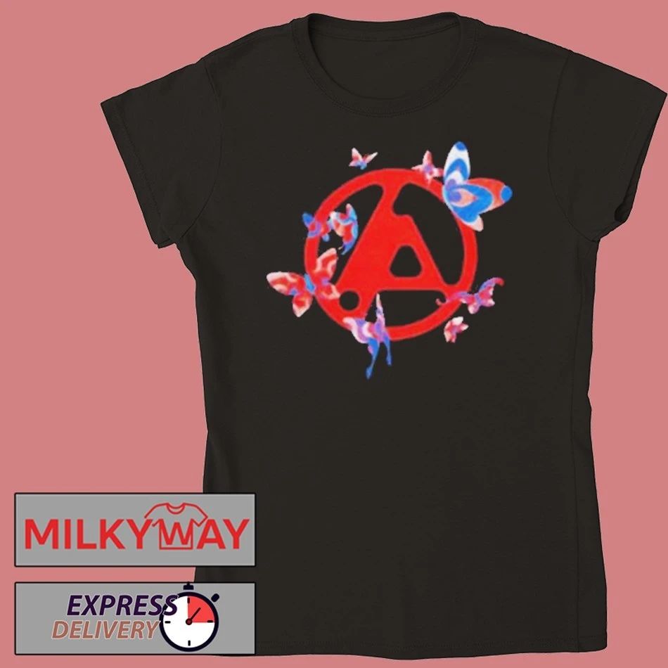Linkin Park x Peace And After A Thousand Suns Butterflies Colors Logo shirt