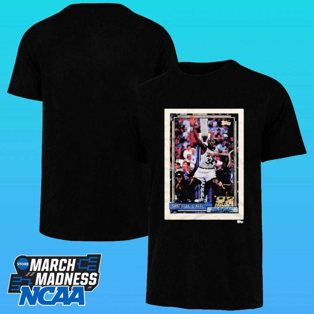 1992 Topps Basketball Shaquille O’neal Magic Shirt