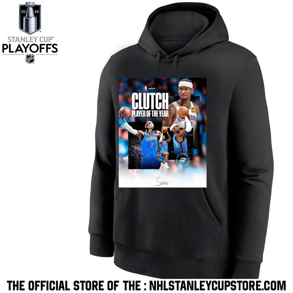 Shai Gilgeous Alexander SGA Clutch Player Of The Year 2026 NBA Season Shirt