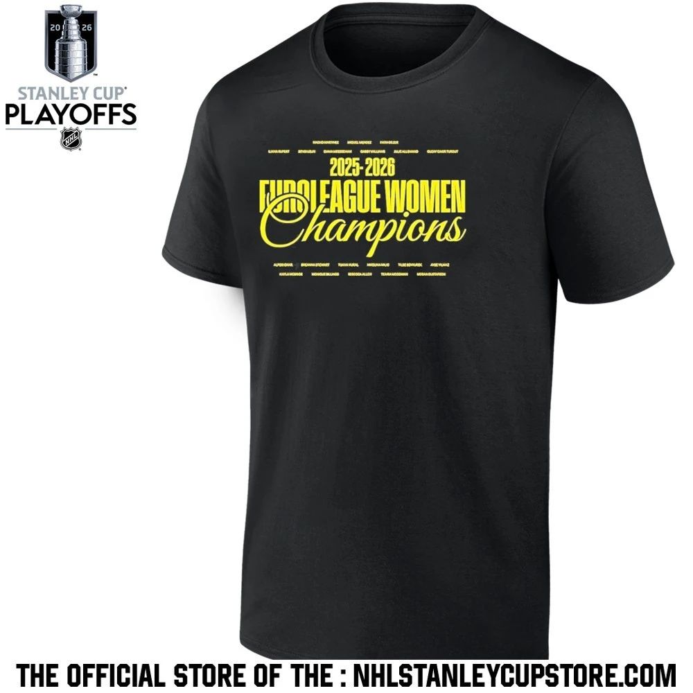 Breanna Stewart Emma Meesseman Euroleague Women Champions 2025 2026 Shirt