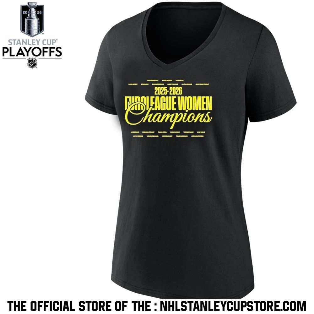 Breanna Stewart Emma Meesseman Euroleague Women Champions 2025 2026 Shirt
