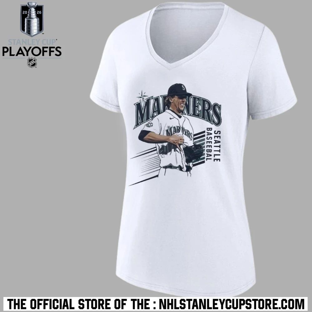 Logan Gilbert Mariners Baseball Pitcher Catches Ball Shirt