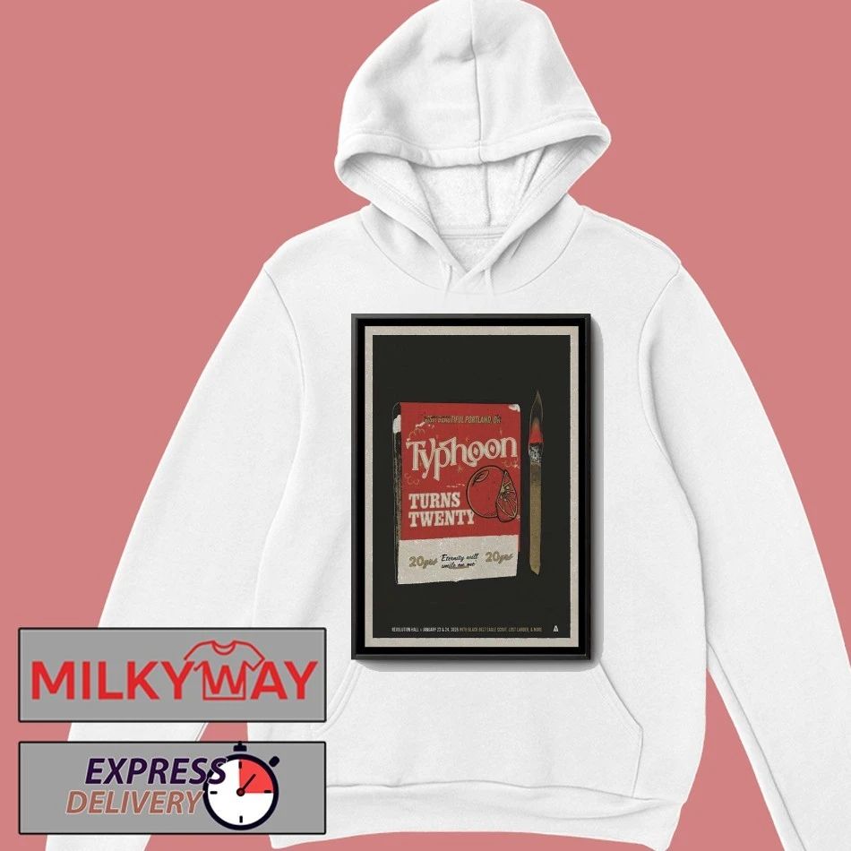 Typhoon January 2026 Concert Poster shirt
