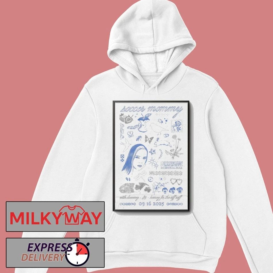 Soccer Mommy Sep 16 2025 SummerStage in Central Park New York NY Poster shirt