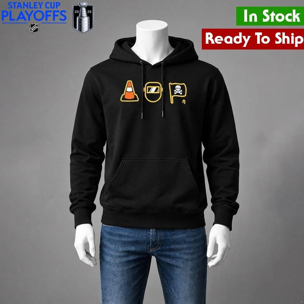 Pirates Traffic Cone 3 Icons Shirt