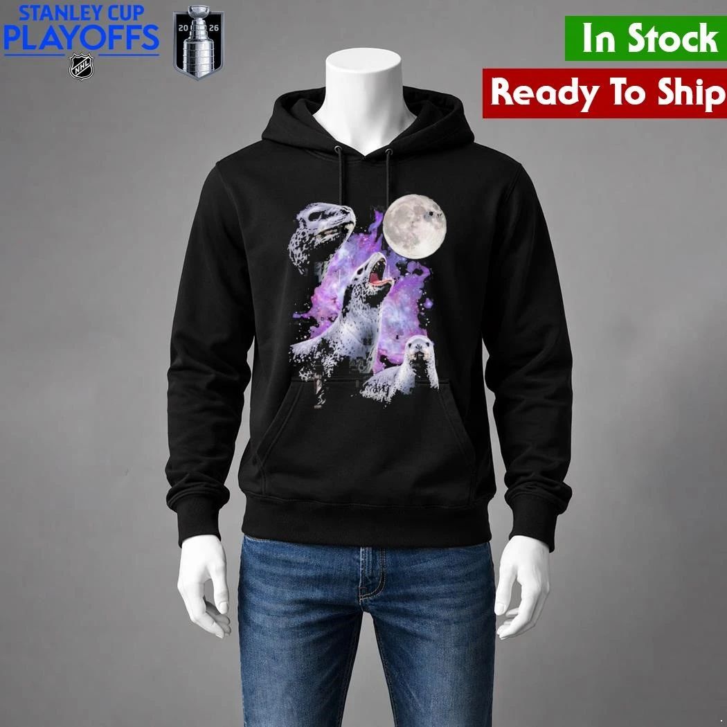 3 Seals Howling At The Moon Shirt
