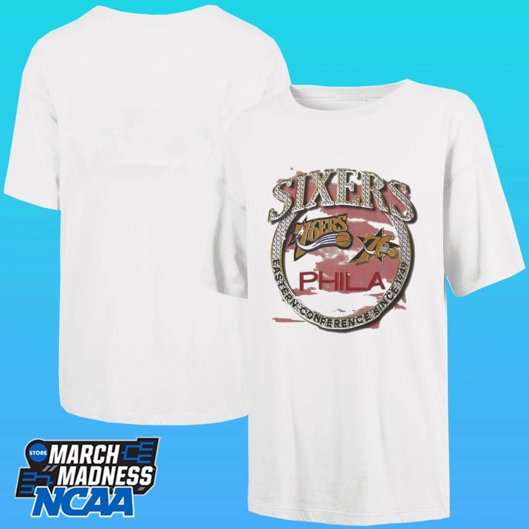 Philadelphia 76ers Hardwood Classics Crown Jewels Shirt