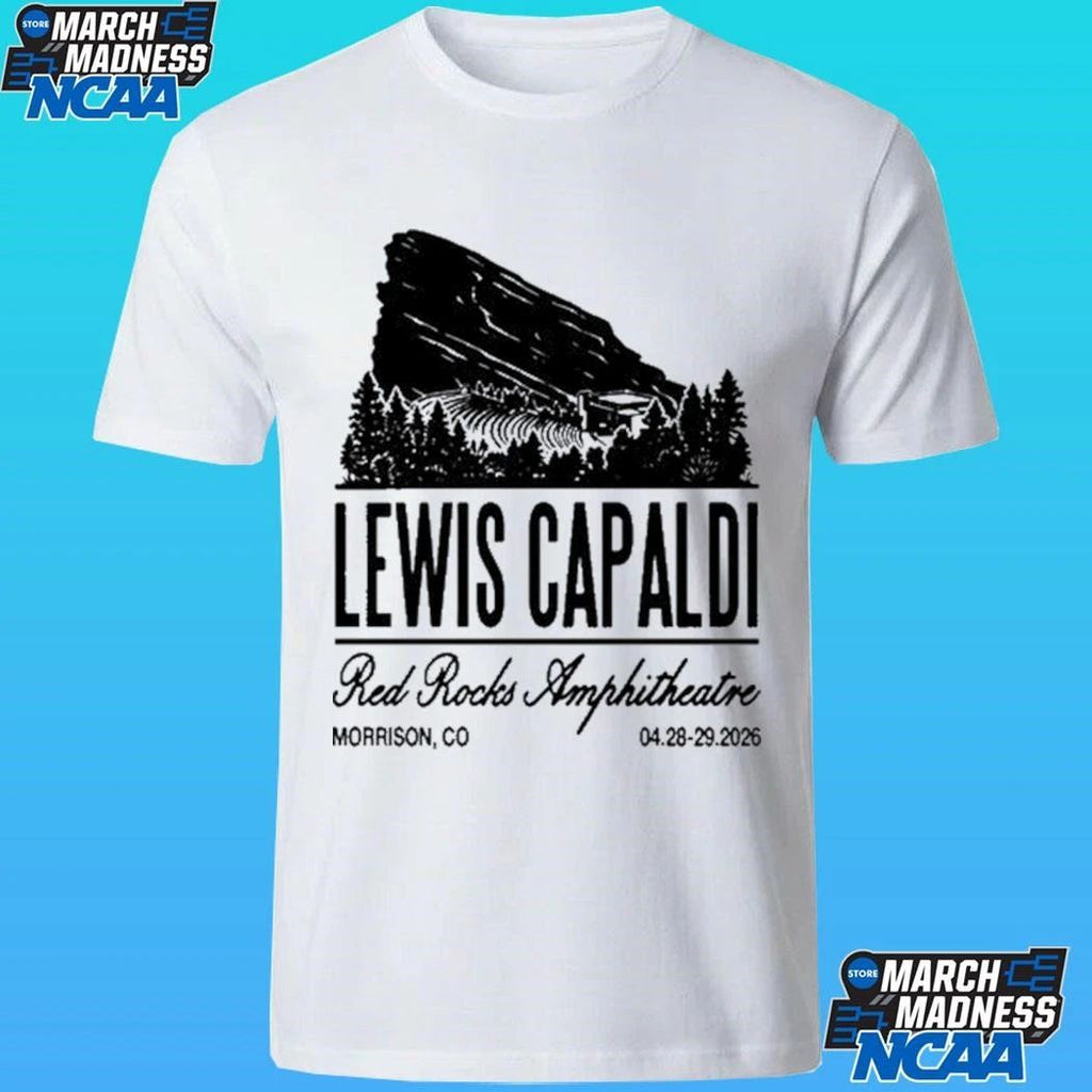Lewis Capaldi Apr 28-29 2026 Red Rocks Shirt