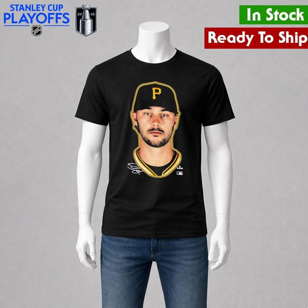 Pittsburgh Pirates Paul Skenes Outerstuff Black Headliner Shirt
