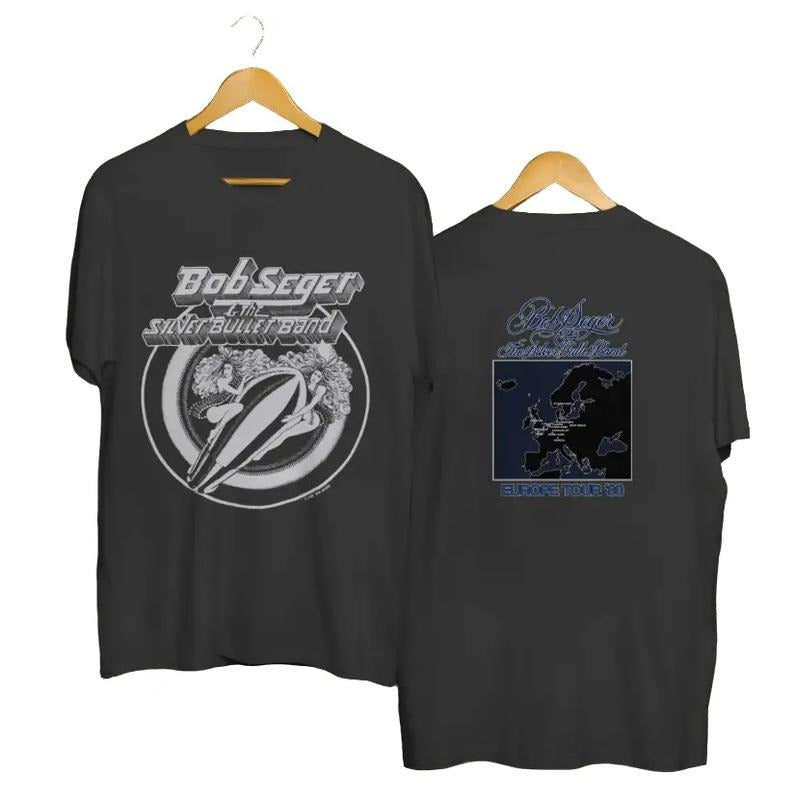 vintage 1980 Bob Seger Europe Tour Shirt