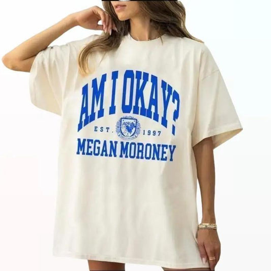 vintage megan moroney tshirt am i okay? sweatshirt megan moronay merch moroney est.1997 tee gift for fans men womens, men gifts, wwomen shirts Crewneck