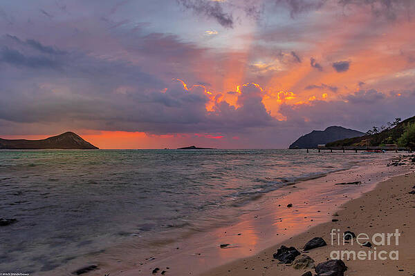 Warm Waimanalo Sunrise Print