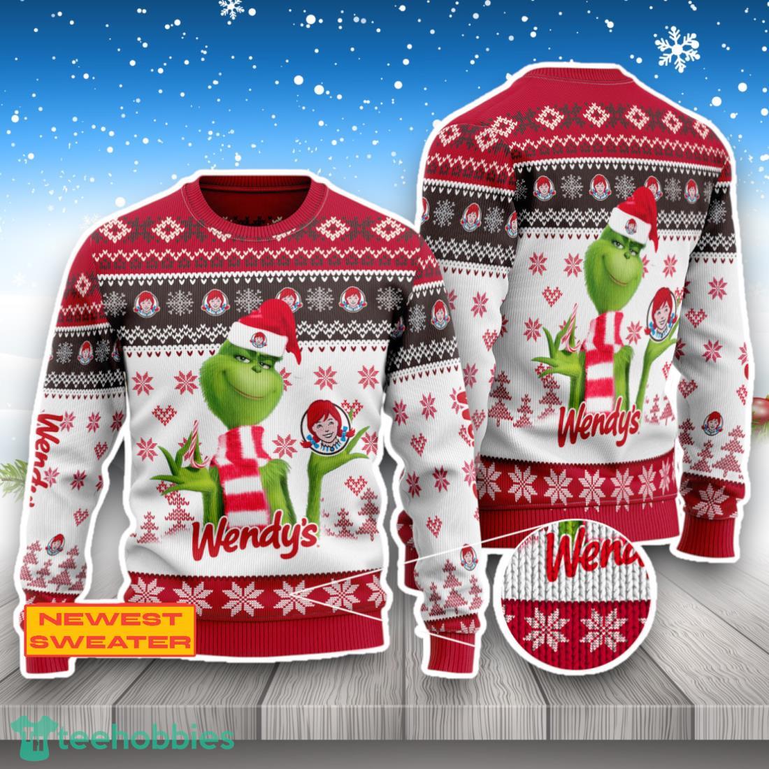 Wendy’s The Grinch Ugly Christmas Sweater Trending For Fans