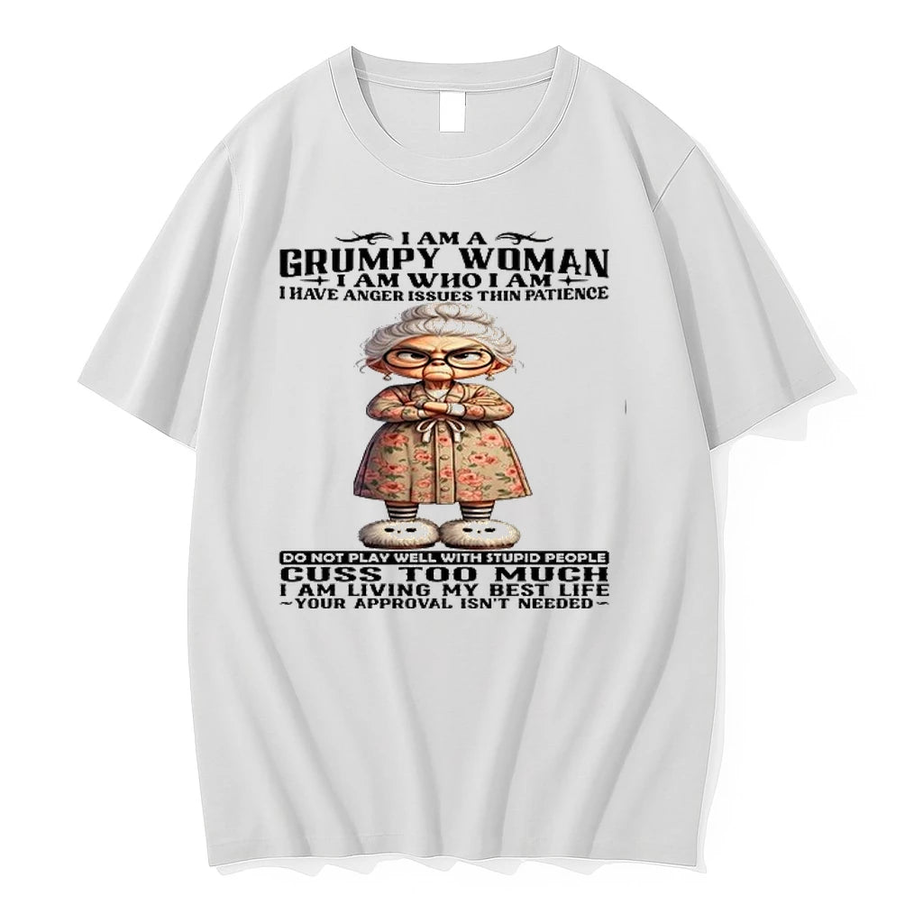 Woman I Am A Grumpy Woman I Am Who I Am 0 Tshirts Sweater
