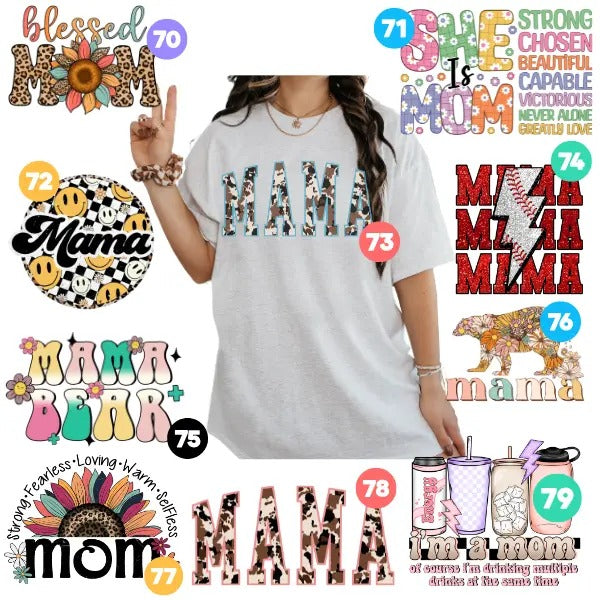 women Mom Designed Grey T-shirts Chose your Graphic Unisex fit plus size options tees cute Hoodie, Sweatshirt | DripVista.com